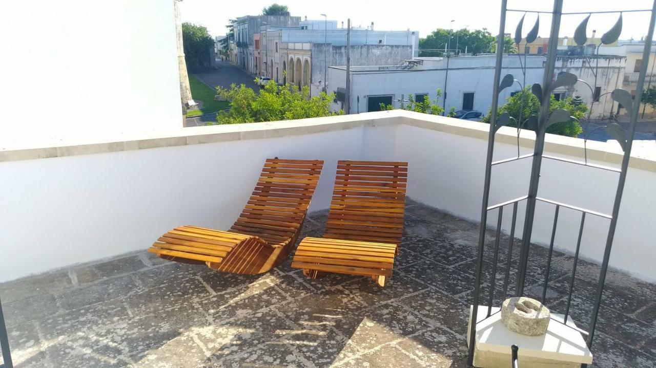 Apartmán La Terrazza Sul Castello Palmariggi Exteriér fotografie